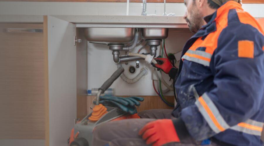 Slab Leak Detection in Grand Lake, CO